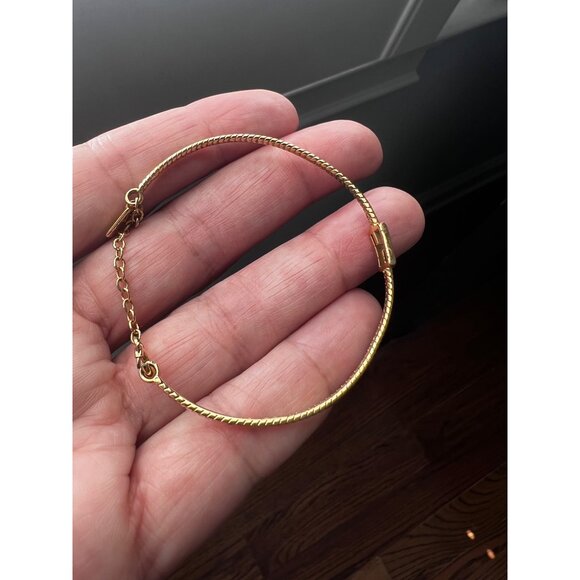 Fendi Gold-Tone Chain Bracelet - Picture 6 of 11